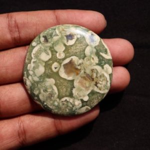 Rainforest Rhyolite cabochon Stone, Healing Rainforest Jasper Crystals, Healing Rhyolite Stones, Natural Rainforest Green Jasper, christmas | Natural genuine stones & crystals in various shapes & sizes. Buy raw cut, tumbled, or polished gemstones for making jewelry or crystal healing energy vibration raising reiki stones. #crystals #gemstones #crystalhealing #crystalsandgemstones #energyhealing #affiliate #ad