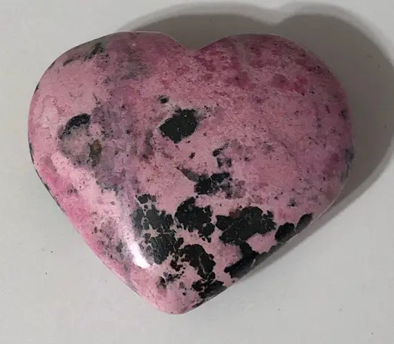 Rhodochrosite Large Beautiful Gemstone Heart,60mm, Spiritual Stone, Healing Stone, Healing Crystal, Chakra