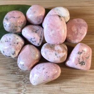 Premium Tumbled Rhodochrosite Stone Gift Bag | Natural genuine stones & crystals in various shapes & sizes. Buy raw cut, tumbled, or polished gemstones for making jewelry or crystal healing energy vibration raising reiki stones. #crystals #gemstones #crystalhealing #crystalsandgemstones #energyhealing #affiliate #ad