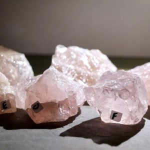 Shop Raw & Rough Rose Quartz Stones! AAA Raw Rose Quartz Chunk 2" Star Rose Quartz rough Rock | Natural genuine stones & crystals in various shapes & sizes. Buy raw cut, tumbled, or polished gemstones for making jewelry or crystal healing energy vibration raising reiki stones. #crystals #gemstones #crystalhealing #crystalsandgemstones #energyhealing #affiliate #ad