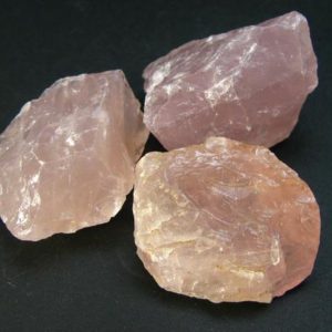 Shop Raw & Rough Rose Quartz Stones! Symbol of Love and Beauty!!  Lot of Three Rough Rose Quartz From Madagascar | Natural genuine stones & crystals in various shapes & sizes. Buy raw cut, tumbled, or polished gemstones for making jewelry or crystal healing energy vibration raising reiki stones. #crystals #gemstones #crystalhealing #crystalsandgemstones #energyhealing #affiliate #ad