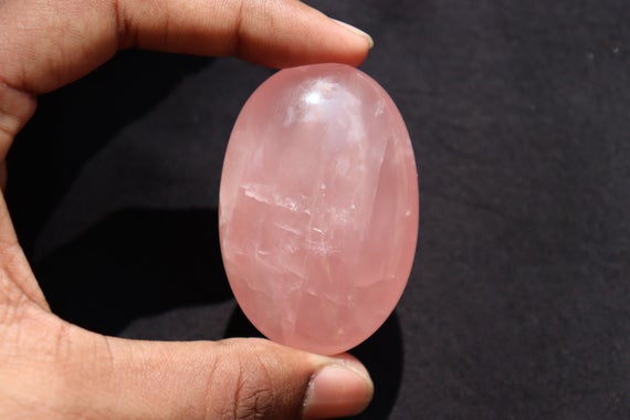Rose Quartz Tumbled Stone | Tumbled Stones | Tumblestone | Tumbled Gemstone | Healing Crystals | Crystal Tumblestones | Love Crystals