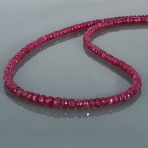 Shop Ruby Necklaces! Ruby Necklace AAA Ruby Gemstone Necklace Gold Filled Chain / Lock Valentine's Gift For Girlfriend Wedding Gift Genuine Ruby July Birthstone | Natural genuine Ruby necklaces. Buy handcrafted artisan wedding jewelry.  Unique handmade bridal jewelry gift ideas. #jewelry #beadednecklaces #gift #crystaljewelry #shopping #handmadejewelry #wedding #bridal #necklaces #affiliate #ad