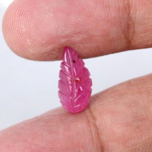 Shop Ruby Pendants! Natural Ruby Carving Leaf shape Reddish Pink 3.72 Cts ,Natural Ruby leaf carved,Handmade Ruby Carving Pendant use,Leaf shape Ruby-July stone | Natural genuine Ruby pendants. Buy crystal jewelry, handmade handcrafted artisan jewelry for women.  Unique handmade gift ideas. #jewelry #beadedpendants #beadedjewelry #gift #shopping #handmadejewelry #fashion #style #product #pendants #affiliate #ad