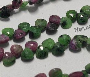 Shop Ruby Zoisite Bead Shapes! Beautiful Natural Ruby Zoisite Faceted Heart Shape Gemstone Beads Strand | Ruby Zoisite Beads Strand |5.00-5.50 MM Ruby Zoisite Beads Strand | Natural genuine other-shape Ruby Zoisite beads for beading and jewelry making.  #jewelry #beads #beadedjewelry #diyjewelry #jewelrymaking #beadstore #beading #affiliate #ad