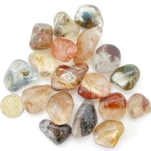 Shop Rutilated Quartz Stones & Crystals! Mixed Rutilated Tumbled Quartz Crystal – Tumbled Mixed Rutilated Stone – Multiple Sizes Available – Polished Rutilated Quartz Gemstones | Natural genuine stones & crystals in various shapes & sizes. Buy raw cut, tumbled, or polished gemstones for making jewelry or crystal healing energy vibration raising reiki stones. #crystals #gemstones #crystalhealing #crystalsandgemstones #energyhealing #affiliate #ad