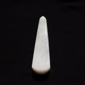 Shop Scolecite Points & Wands! Aa Grade High Power Elegant Scolecite Tower Wand, Scolecite, Beautiful Scolecite Wand Stone, Scolecite Crystal, Healing Stone | Natural genuine stones & crystals in various shapes & sizes. Buy raw cut, tumbled, or polished gemstones for making jewelry or crystal healing energy vibration raising reiki stones. #crystals #gemstones #crystalhealing #crystalsandgemstones #energyhealing #affiliate #ad
