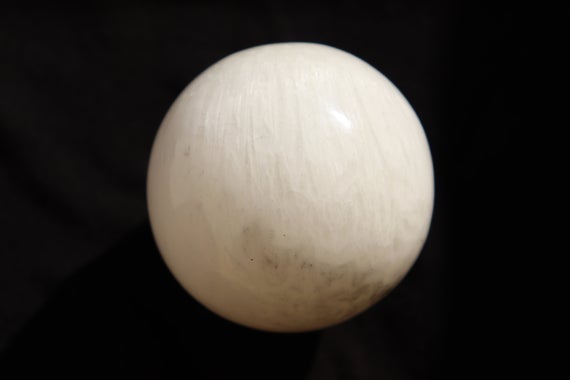 Medium Scolocite Sphere 100% Genuine Spiritual Healing Mineral Crystal Stone,scolecite Sphere Meditation Healing Reiki Wicca Pagan