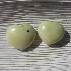 Shop Serpentine Shapes! Serpentine Healerite Crystal Hearts for Relationship Healing, Green Serpentine Gemstone Heart For Harmony and Abundance, Heart Healing Stone | Natural genuine stones & crystals in various shapes & sizes. Buy raw cut, tumbled, or polished gemstones for making jewelry or crystal healing energy vibration raising reiki stones. #crystals #gemstones #crystalhealing #crystalsandgemstones #energyhealing #affiliate #ad