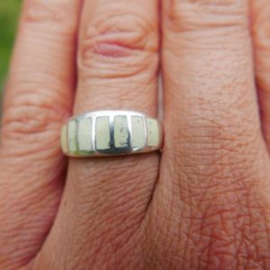 Shop Serpentine Jewelry! Serpentine Stone Ring – 950 silver | Natural genuine Serpentine jewelry. Buy crystal jewelry, handmade handcrafted artisan jewelry for women.  Unique handmade gift ideas. #jewelry #beadedjewelry #beadedjewelry #gift #shopping #handmadejewelry #fashion #style #product #jewelry #affiliate #ad