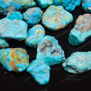 Sleeping Beauty Turquoise Raw Gemstone Lot, Natural Arizona Turquoise Raw For Jewelry Making Supplies, 12to20mm Turquoise Rough Loose Chips | Natural genuine stones & crystals in various shapes & sizes. Buy raw cut, tumbled, or polished gemstones for making jewelry or crystal healing energy vibration raising reiki stones. #crystals #gemstones #crystalhealing #crystalsandgemstones #energyhealing #affiliate #ad
