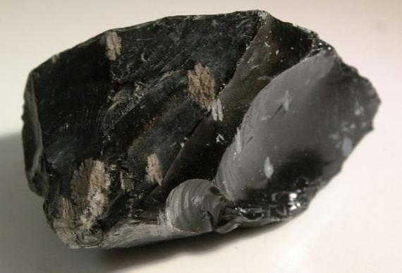 Snowflake Obsidian Glass Volcanic Rock - 10 Raw Pieces Mineral Specimen - Measures 1 - 2 Inches On Longest Side