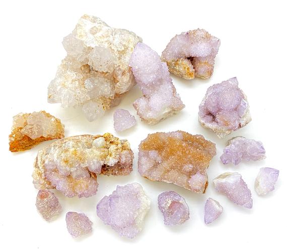 Spirit Quartz Cluster - Spirit Quartz Point - Cactus Quartz Cluster - Natural Spirit Quartz Crystals - Real Spirit Quartz Clusters & Points Spirit Quartz Cluster - Spirit Quartz Point - Cactus Quartz Cluster - Natural Spirit Quartz Crystals - Real Spirit Quartz Clusters & Points