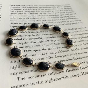 14kt Yellow Gold With 35 Ct Natural Star Sapphire Open Link Bracelet, Appraised 3,100 Cad 14kt Yellow Gold With 35 Ct Natural Star Sapphire Open Link Bracelet, Appraised 3,100 Cad