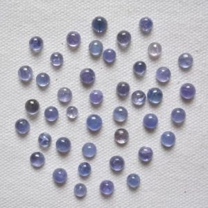 25 Pieces Natural Tanzanite Round  Gemstone Lot, Tanzanite Cabochons, Tanzanite Semi-Precious Stone, Gemstone For Jewelry, 4 – 5.5mm #AR1215 | Natural genuine stones & crystals in various shapes & sizes. Buy raw cut, tumbled, or polished gemstones for making jewelry or crystal healing energy vibration raising reiki stones. #crystals #gemstones #crystalhealing #crystalsandgemstones #energyhealing #affiliate #ad