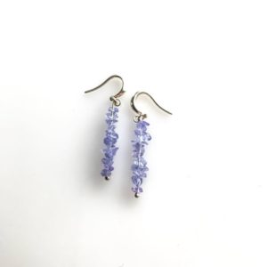 Shop Tanzanite Earrings! Raw Tanzanite Earrings, December Birthstone, Empath Jewelry, Aura Cleansing | Natural genuine Tanzanite earrings. Buy crystal jewelry, handmade handcrafted artisan jewelry for women.  Unique handmade gift ideas. #jewelry #beadedearrings #beadedjewelry #gift #shopping #handmadejewelry #fashion #style #product #earrings #affiliate #ad