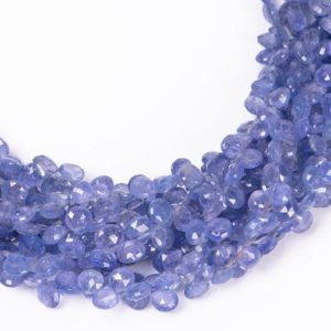 Shop Tanzanite Faceted Beads! 5-6 mm Tanzanite Faceted Heart Shape Natural Beads, Tanzanite Heart Shape Gemstone Beads, Tanzanite Faceted Beads, Tanzanite New Arrival | Natural genuine faceted Tanzanite beads for beading and jewelry making.  #jewelry #beads #beadedjewelry #diyjewelry #jewelrymaking #beadstore #beading #affiliate #ad