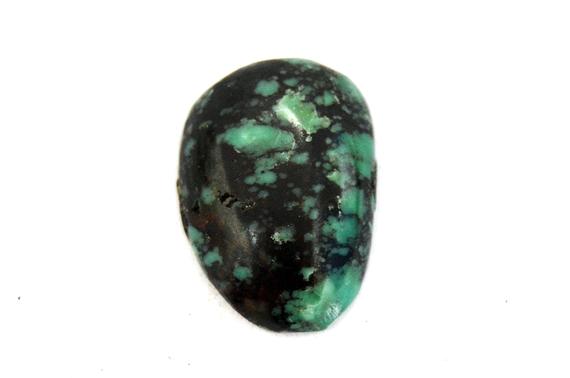 Natural Turquoise Cabochon (18mm X 13mm X 4mm) 6cts - Irregular Oval Gemstone