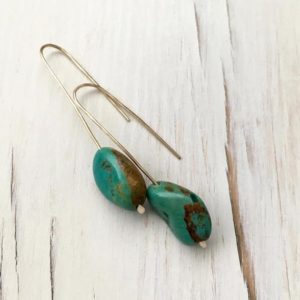 Shop Turquoise Jewelry! Turquoise Earrings Turquoise Drop Earrings Turquoise Jewelry Genuine Turquoise Earrings | Natural genuine Turquoise jewelry. Buy crystal jewelry, handmade handcrafted artisan jewelry for women.  Unique handmade gift ideas. #jewelry #beadedjewelry #beadedjewelry #gift #shopping #handmadejewelry #fashion #style #product #jewelry #affiliate #ad