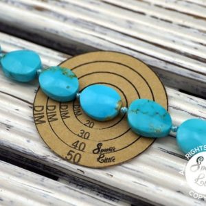 Shop Turquoise Bead Shapes! Kingman Turquoise Stabilized freeform beads 8-13mm (ETB01053)  Rare stone/Unique jewelry/Vintage jewelry/Gemstone necklace | Natural genuine other-shape Turquoise beads for beading and jewelry making.  #jewelry #beads #beadedjewelry #diyjewelry #jewelrymaking #beadstore #beading #affiliate #ad