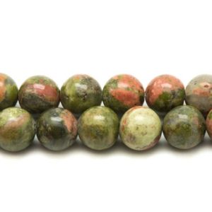 Shop Unakite Bead Shapes! 20pc – Perles Pierre – Unakite Boules 4mm vert rose rouge – 7427039736848 | Natural genuine other-shape Unakite beads for beading and jewelry making.  #jewelry #beads #beadedjewelry #diyjewelry #jewelrymaking #beadstore #beading #affiliate #ad