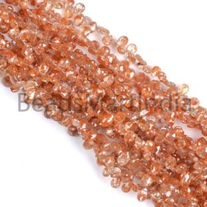 Shop Zircon Beads! Brown Zircon Faceted Pears Shape Beads, 4X6-5X7 MM Brown Zircon Pears Shape Beads , Brown Zircon Fancy Pears Beads, Zircon Fancy Bead | Natural genuine faceted Zircon beads for beading and jewelry making.  #jewelry #beads #beadedjewelry #diyjewelry #jewelrymaking #beadstore #beading #affiliate #ad