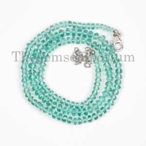Shop Apatite Necklaces! Apatite Plain Smooth Rondelle Necklace, Apatite Rondelle Beads, Apatite Gemstone Necklace, Apatite Beads, Rondelle Beads, Smooth Necklace | Natural genuine Apatite necklaces. Buy crystal jewelry, handmade handcrafted artisan jewelry for women.  Unique handmade gift ideas. #jewelry #beadednecklaces #beadedjewelry #gift #shopping #handmadejewelry #fashion #style #product #necklaces #affiliate #ad