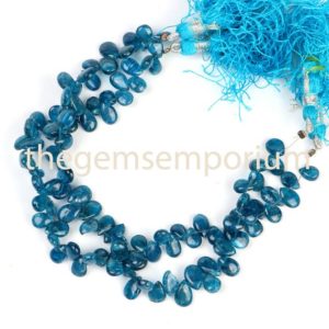 Shop Apatite Bead Shapes! Neon Apatite Smooth Plain Pear Briolette, 5×7-6x9MM, Neon Apatite Gemstone Beads, AAA Quality, Gemstone for Jewelry Making | Natural genuine other-shape Apatite beads for beading and jewelry making.  #jewelry #beads #beadedjewelry #diyjewelry #jewelrymaking #beadstore #beading #affiliate #ad