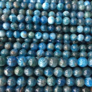 Shop Apatite Beads! blue apatite smmoth round beads – apatite gemstone beads – blue gemstone beads – loose stone jewelry beads – beading supplies beads – 15inch | Natural genuine beads Apatite beads for beading and jewelry making.  #jewelry #beads #beadedjewelry #diyjewelry #jewelrymaking #beadstore #beading #affiliate #ad