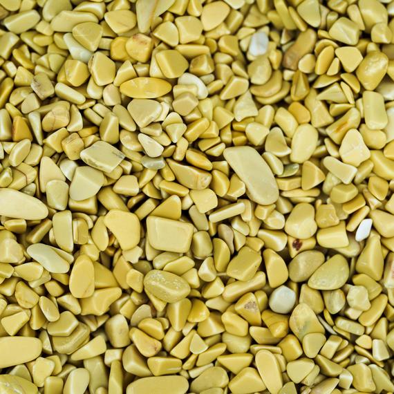 Yellow Aventurine Tumbled Crystal Chips, Choose Amount