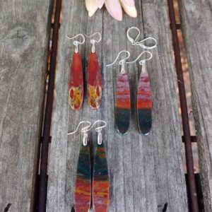 New arrivals! Long bloodstone earrings.  Silver bloodstone earrings | Natural genuine Bloodstone earrings. Buy crystal jewelry, handmade handcrafted artisan jewelry for women.  Unique handmade gift ideas. #jewelry #beadedearrings #beadedjewelry #gift #shopping #handmadejewelry #fashion #style #product #earrings #affiliate #ad