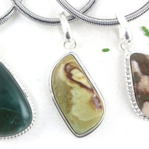 Shop Bloodstone Pendants! 1 Pendant,Sterling Silver Pendant,Blood stone,Coconut Jasper,Natural Jasper,Pendant,Necklace Pendant,Stone Pendant,Jasper,Gemstone,Wholesale | Natural genuine Bloodstone pendants. Buy crystal jewelry, handmade handcrafted artisan jewelry for women.  Unique handmade gift ideas. #jewelry #beadedpendants #beadedjewelry #gift #shopping #handmadejewelry #fashion #style #product #pendants #affiliate #ad