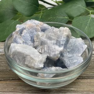 Shop Raw & Rough Blue Calcite Stones! Blue Calcite Raw Crystal, Rough, Blue Stone, w/ Velvet Bag & Info Card, Reiki, Healing Crystal, Stone of Inspiration | Natural genuine stones & crystals in various shapes & sizes. Buy raw cut, tumbled, or polished gemstones for making jewelry or crystal healing energy vibration raising reiki stones. #crystals #gemstones #crystalhealing #crystalsandgemstones #energyhealing #affiliate #ad