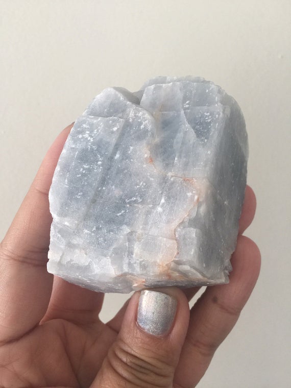 Blue Calcite Raw Stone #2 - Metaphysical Vibes