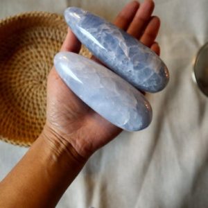 Shop Blue Calcite Points & Wands! Blue Calcite Wands | Natural genuine stones & crystals in various shapes & sizes. Buy raw cut, tumbled, or polished gemstones for making jewelry or crystal healing energy vibration raising reiki stones. #crystals #gemstones #crystalhealing #crystalsandgemstones #energyhealing #affiliate #ad