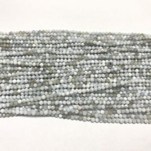 Shop Blue Lace Agate Faceted Beads! Special offer Faceted Blue Lace Agate 2.5mm Round Cut Genuine Gemstone Loose Beads 15 inch | Natural genuine faceted Blue Lace Agate beads for beading and jewelry making.  #jewelry #beads #beadedjewelry #diyjewelry #jewelrymaking #beadstore #beading #affiliate #ad