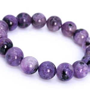Shop Charoite Bracelets! 17 Pcs – 12MM Charoite Bracelet Grade A+ Genuine Natural Deep Purple Round Gemstone Beads (114827) | Natural genuine Charoite bracelets. Buy crystal jewelry, handmade handcrafted artisan jewelry for women.  Unique handmade gift ideas. #jewelry #beadedbracelets #beadedjewelry #gift #shopping #handmadejewelry #fashion #style #product #bracelets #affiliate #ad