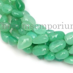 Shop Chrysoprase Chip & Nugget Beads! Genuine Natural Chrysoprase Smooth Nuggets Beads, Chrysoprase Beads, AAAQuality Chrysoprase Plain Nuggets Beads, Chrysoprase Nuggets, Nugget | Natural genuine chip Chrysoprase beads for beading and jewelry making.  #jewelry #beads #beadedjewelry #diyjewelry #jewelrymaking #beadstore #beading #affiliate #ad