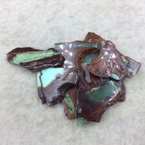 Shop Chrysoprase Bead Shapes! Mixed Chrysoprase Small Freeform Polished Slab Beads – ~ 20-35mm x 40-50mm – Sold Individually, At Random – Natural Semi-Precious Gemstone | Natural genuine other-shape Chrysoprase beads for beading and jewelry making.  #jewelry #beads #beadedjewelry #diyjewelry #jewelrymaking #beadstore #beading #affiliate #ad