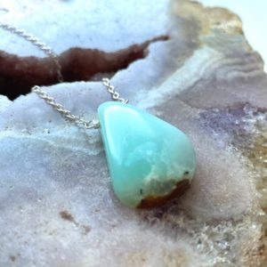 Shop Chrysoprase Pendants! Chrysoprase Pendant Necklace On 14kt gold fill   – Chrysoprase Statement Jewelry – Raw Stone Necklace | Natural genuine Chrysoprase pendants. Buy crystal jewelry, handmade handcrafted artisan jewelry for women.  Unique handmade gift ideas. #jewelry #beadedpendants #beadedjewelry #gift #shopping #handmadejewelry #fashion #style #product #pendants #affiliate #ad