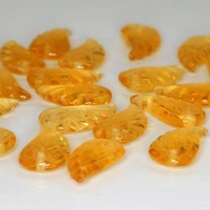 Shop Citrine Bead Shapes! 19X10MM  Citrine Gemstone Carved Angel Wing Beads BULK LOT 2,6,12,24,48 (90187172-001) | Natural genuine other-shape Citrine beads for beading and jewelry making.  #jewelry #beads #beadedjewelry #diyjewelry #jewelrymaking #beadstore #beading #affiliate #ad