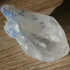 Shop Dumortierite Stones & Crystals! 14.3 grams Rare Dumortierite Quartz Crystal Specimen Unpolished Natural | Natural genuine stones & crystals in various shapes & sizes. Buy raw cut, tumbled, or polished gemstones for making jewelry or crystal healing energy vibration raising reiki stones. #crystals #gemstones #crystalhealing #crystalsandgemstones #energyhealing #affiliate #ad