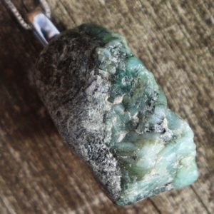 Shop Emerald Necklaces! Unisex Natural Emerald Healing Stone Necklace with Positive Energy for Patience and Joy! | Natural genuine Emerald necklaces. Buy crystal jewelry, handmade handcrafted artisan jewelry for women.  Unique handmade gift ideas. #jewelry #beadednecklaces #beadedjewelry #gift #shopping #handmadejewelry #fashion #style #product #necklaces #affiliate #ad