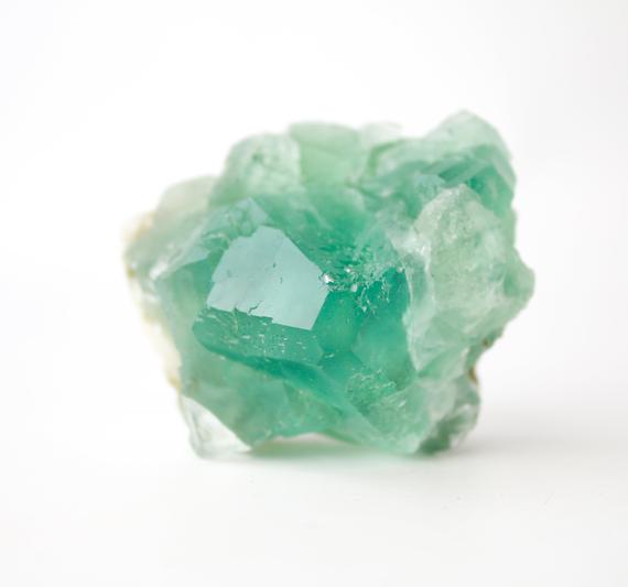 Green Chinese Trapezoidal Fluorite - Fluorite Mineral Specimen