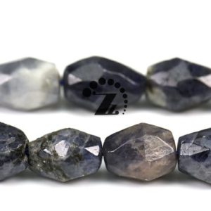 Shop Iolite Chip & Nugget Beads! Iolite,15" full strand Natural Iolite beads,faceted nugget beads,Beautiful beads,11-13×15-17mm | Natural genuine chip Iolite beads for beading and jewelry making.  #jewelry #beads #beadedjewelry #diyjewelry #jewelrymaking #beadstore #beading #affiliate #ad