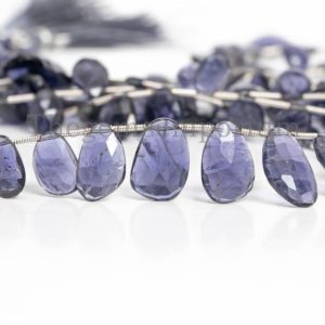 Shop Iolite Bead Shapes! Iolite Faceted Flat Fancy Beads, Iolite Beads, Iolite Fancy Beads, Flat Fancy Beads,  Faceted Flat Rose Cut Beads, Gemstone Beads | Natural genuine other-shape Iolite beads for beading and jewelry making.  #jewelry #beads #beadedjewelry #diyjewelry #jewelrymaking #beadstore #beading #affiliate #ad