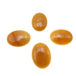 Shop Jade Cabochons! Yellow Jade Oval Cabochon Size 15x20mm 30x40mm Sold Per Piece | Natural genuine stones & crystals in various shapes & sizes. Buy raw cut, tumbled, or polished gemstones for making jewelry or crystal healing energy vibration raising reiki stones. #crystals #gemstones #crystalhealing #crystalsandgemstones #energyhealing #affiliate #ad