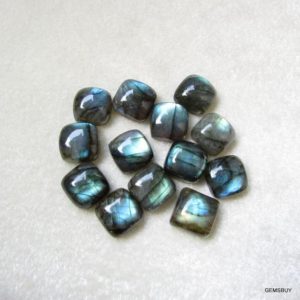 Shop Labradorite Cabochons! 14mm Labradorite Cabochon Cushion Gemstone, Labradorite Cushion Cabochon Gemstone, 100% Natural cabochon Nice Quality Multi fire gemstone | Natural genuine stones & crystals in various shapes & sizes. Buy raw cut, tumbled, or polished gemstones for making jewelry or crystal healing energy vibration raising reiki stones. #crystals #gemstones #crystalhealing #crystalsandgemstones #energyhealing #affiliate #ad