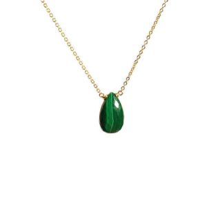 Shop Malachite Jewelry! Malachite Necklace, Malachite Pendant / Handmade Jewelry / Malachite Jewelry, Simple Gold Necklace, Silver Necklace, Dainty Delicate Layered | Natural genuine Malachite jewelry. Buy crystal jewelry, handmade handcrafted artisan jewelry for women.  Unique handmade gift ideas. #jewelry #beadedjewelry #beadedjewelry #gift #shopping #handmadejewelry #fashion #style #product #jewelry #affiliate #ad