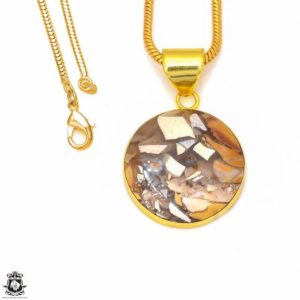 Shop Mookaite Jasper Pendants! Brecciated Mookaite Energy Healing Necklace • Meditation Crystal Necklace • 24K Gold  Minimalist Necklace  GPH305 | Natural genuine Mookaite Jasper pendants. Buy crystal jewelry, handmade handcrafted artisan jewelry for women.  Unique handmade gift ideas. #jewelry #beadedpendants #beadedjewelry #gift #shopping #handmadejewelry #fashion #style #product #pendants #affiliate #ad